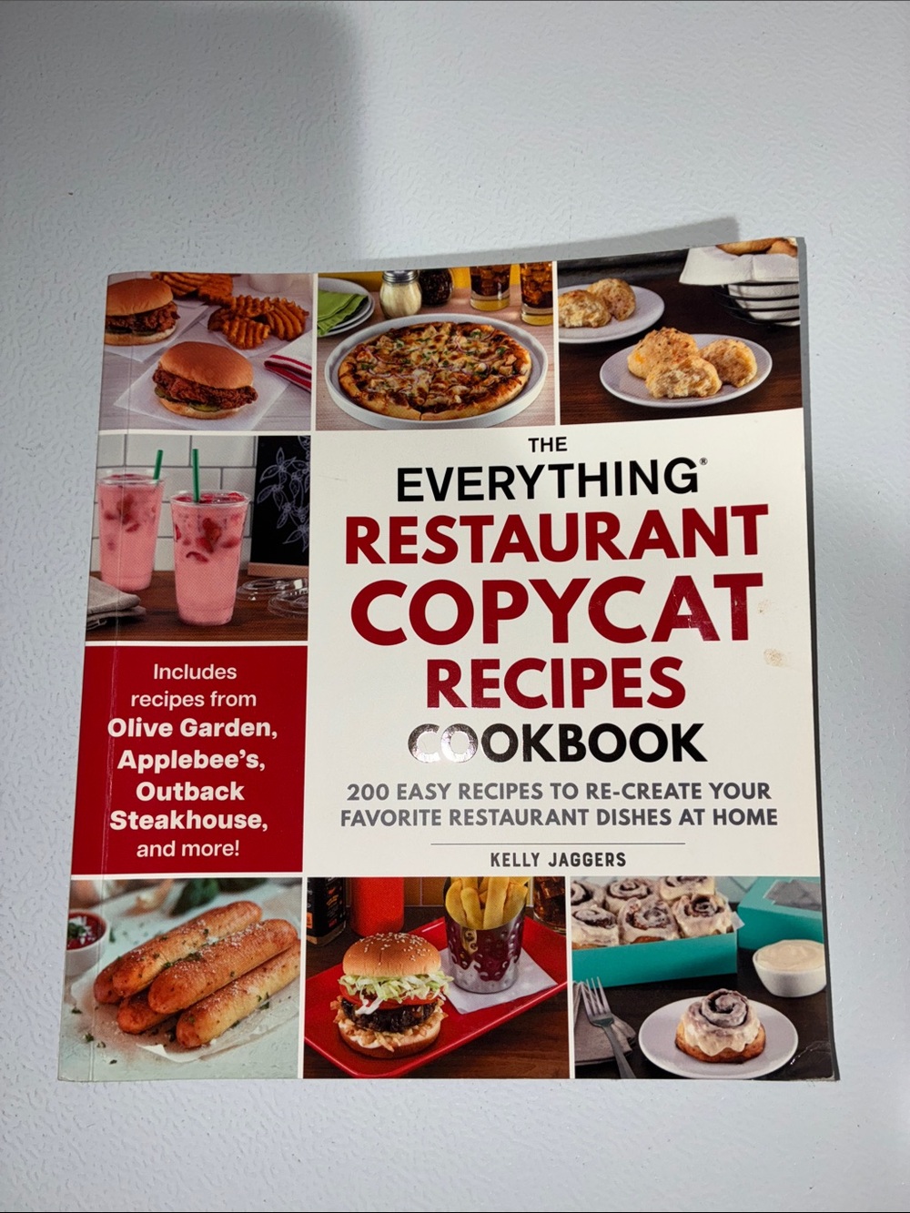The Everything Restaurant Copycat Recipes Cookbook — White Cover